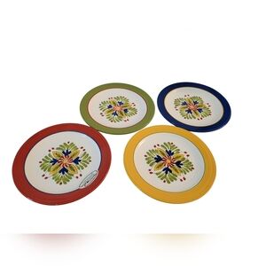 Clay Art Velencia Salad Plates Set Of 4